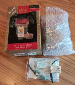 Hallmark Keepsake Ornament Collector’s Series Chris Mouse Tales 1992 De colección - Imagen 1 de 4