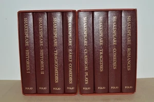 The Complete Plays - William Shakespeare - ¼ Leather - Folio Society (#51) - Imagen 1 de 15