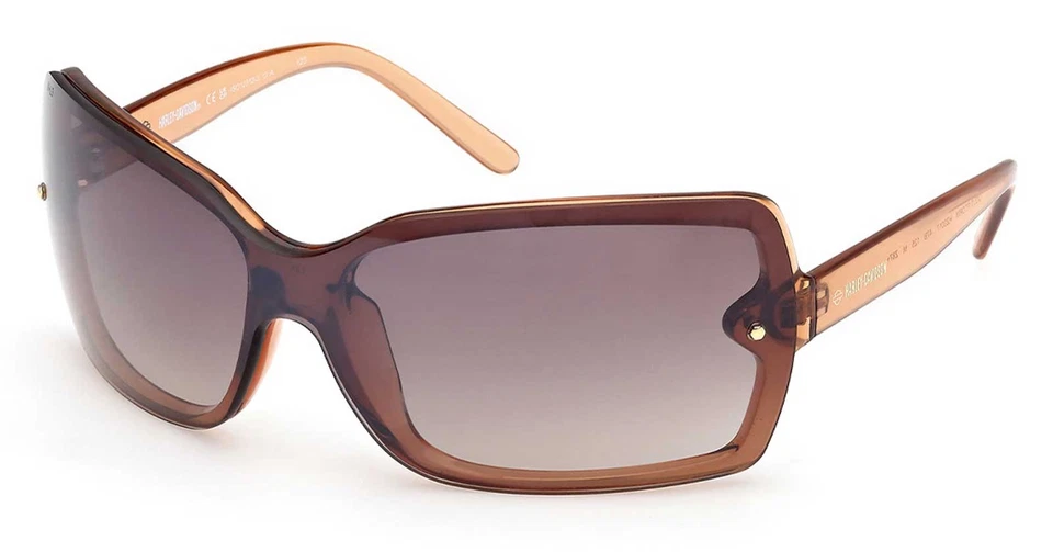 Gafas de sol deportivas Harley-Davidson Goldstorm para mujer, marcos de cristal marrón claro Foto 1 de 1