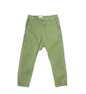 Pantalones Cortos Nili Lotan Para Mujer 4 Verde Paris Entrepierna Caída Slouchy 111/88 Usados en Excelente Condición - Imagen 1 de 4