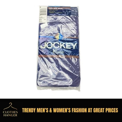 VTG JOCKEY Classic Full-Rise All Black Brief Mens Size 40 100% Cotton 7687 - Image 1 of 4