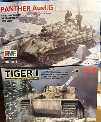 Rye Field Model 1/35 WWII Tank Model Kit con interni e parti trasparenti - Immagine 1 di 4