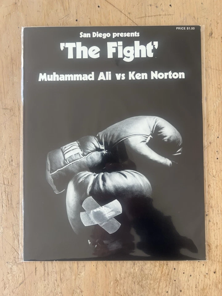 Muhammad Ali vs Ken Norton Boxing Program (1973) San Diego, California - Image 1 of 1