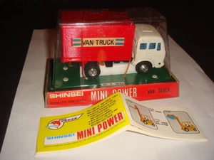 SHINSEI MINI POWER VAN TRUCK REF 4319  ETAT NEUF +BOITE+ CATALOGUE 1/43 - Picture 1 of 1
