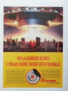 Clipping Pubblicità Advertising 1997 BREMBO Sicurezza Vincente - Picture 1 of 1