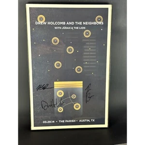 Drew Holcomb and the Neighbors Band with Judah and the Lion poster The Parish Au - Picture 1 of 9