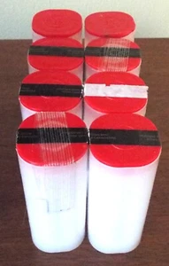 (1) Silver Maple Leaf Tube (Empty)- Red Cap - 1 Tube From Monster Box 💥💥💥💥💥 - Picture 1 of 1