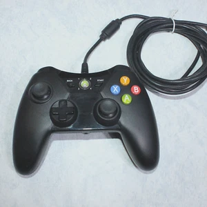 Controlador Power A Microsoft 1414135-02 XBOX 360 y Windows con cable negro - Imagen 1 de 5