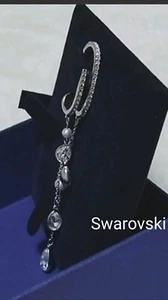 SWAROVSKI crystal ear cuff drop earrings - Picture 1 of 4