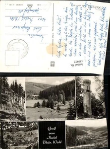 439972,Ilmtal Stützerbach Manebach Totale Kickelhahn Aussichtsturm Mehrbildkarte - Bild 1 von 1