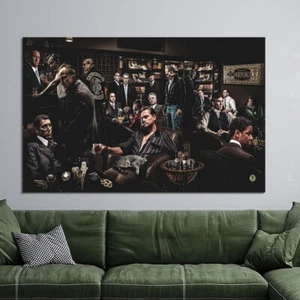 Gangster Legends Wall Art - Movie Mafia Characters Poster - Picture 1 of 4