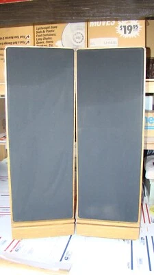 Altavoz Mitsubishi SS-4100. Juego de 2. Woofer roble macizo 12" 150 vatios, PROBADO Foto 1 de 4