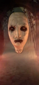 THE NUN VALAK, LIFE SIZE BUST, WALL HANGING , HAND PAINTED - Picture 1 of 9