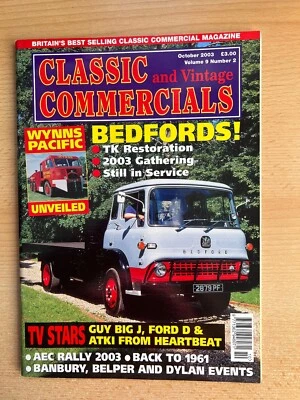 Classic and Vintage Commercials October 2003 Bedfords, TK Restoration, AEC Rally - Image 1 of 3