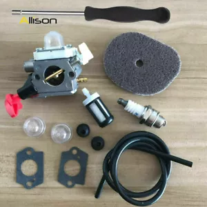 Kit Carburatore per Stihl FS56RC FS70C FS70R FS70RC 4144 120 0608 con Filtro Aria - Foto 1 di 5