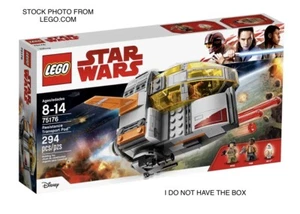 Lego 75176 Star Wars Resistance Transport Pod 100% KOMPLETT MIT INSTR & ALLEN MINIS - Bild 1 von 12