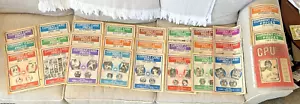 32 Vintage CURRENT CARD PRICES, CPU, BECKETT BASEBALL CARD MONTHLY - 1983 - 1999 - Picture 1 of 12