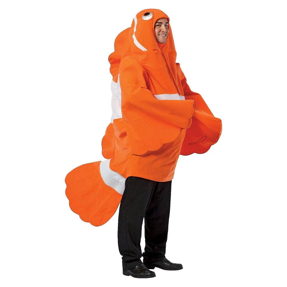 Rasta Imposta Clownfish 6490 Costume Adult One Size