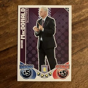 Match Attax 2010/11 Kevin MacDonald Manager Card (Read Description) - Picture 1 of 4