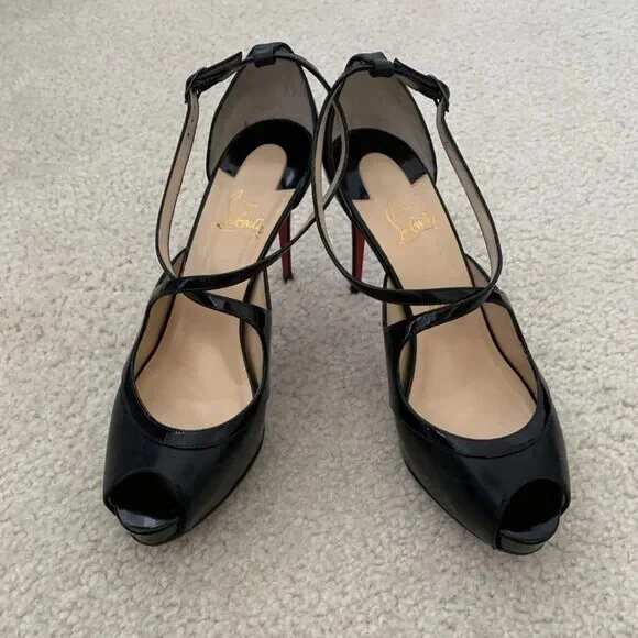 Christian Louboutin Mirabella Strappy Pump Size 40 - Image 1 of 4