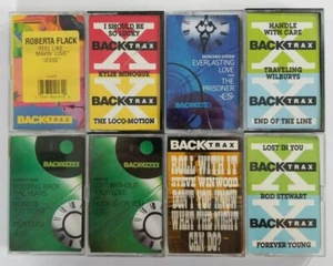BackTrax Cassette Tape Bundle Singles (lSEE DESCRIPTION FOR TITLES - Picture 1 of 3