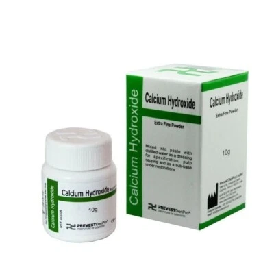 Denpro Dental Calcium Hydroxide Pow 10gm For Dental Use (FREE & FAST SHIPPING)..