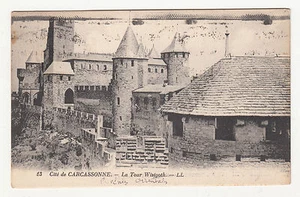 *** Cité de Carcassonne - La Tour Wisigoth *** 1932 - CPA 0971 - Picture 1 of 2