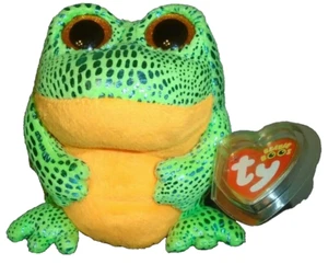Ty Beanie Boos - SPECKLES the Frog (6 Inch) NEW MWMTs Plush Stuffed Animal Toy - Picture 1 of 10