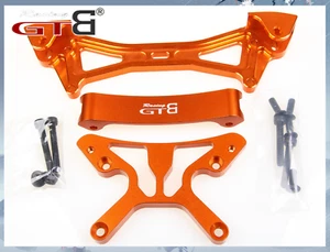 GTB CNC Aluminum Front / Rear Shock Tower Brace for 1:5 RC Car HPI baja 5b ss - Picture 1 of 3