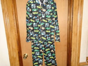 Joe Boxer Youth Size Large 10/12 Cars and Trucks Pajama Set NWT - Picture 1 of 3