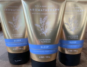EXFOLIANTE PARA PIES 3 (TRES) LAVANDA Y VAINILLA 4 oz aromaterapia baño y cuerpo funciona - Imagen 1 de 2