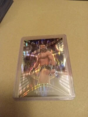 2022 PANINI SELECT WWE DREW MCINTYRE PHENOMENON FLASH SILVER PRIZM #19 SMACKDOWN - Image 1 of 2