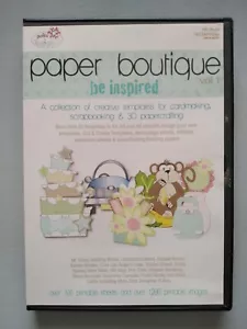 PAPER BOUTIQUE Vol 1 - Be Inspired - Papercraft CD Rom - Polka Doodles - Picture 1 of 3