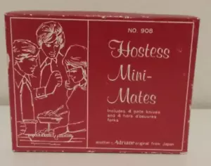 Adriane Hostess Mini Mates Set di 4 coltelli e 4 forchette - Foto 1 di 7