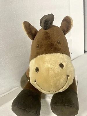 Koala Baby plush lovey horse rattle Brown Stuffed Animal 11” - Image 1 of 4