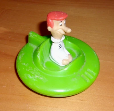 HOVERCRAFT VINTAGE GEORGE JETSON 1989 WENDYS REFEIÇÃO INFANTIL ORIGINAL HANNA BARBERA - Imagem 1 de 4