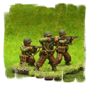 Painted! - US SMG Squad (BAR) - 28mm WW2 - World War II - Bolt Action - Imagen 1 de 3