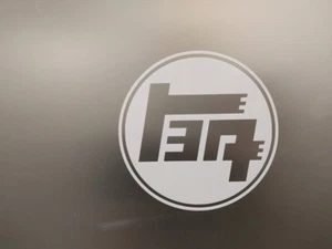 4 pack TEQ Logo Vinyl Decal sticker Gloss White 2.25" / 6cm / 60mm - Picture 1 of 6