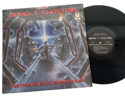 DAVID T. CHASTAIN: Instrumental Variations Leviathan 1987 VG+/EX In Shrinkwrap! Foto 1 de 4