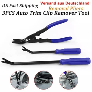 3 piezas revestimiento de puerta alicates de clip alicates de liberación alicates removedor de clip herramienta clips remaches - Imagen 1 de 11