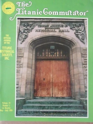 The Titanic Commutator - May-July 1995 - Vol. 19 No. 1 - White Star's Ads - Image 1 of 2