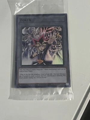 SEALED Yugi Moto & Silent Magician/Swordsman TKN5-EN005 Token Yugioh Card  - Image 1 of 4