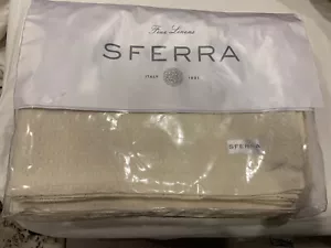 SFERRA Perrin Matelasse F/ Queen Blanket In Brick Design $395 - Picture 1 of 5