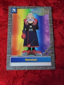 Animated Series 2 Digimon Trading Card Gennai 2 of 32 Silver Stamp