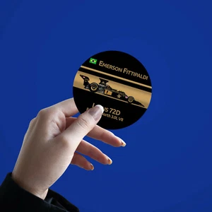 Emerson Fittipaldi Lotus 72D 1973 F1 Stickers Vinyl - Scuderia GP - Picture 1 of 1