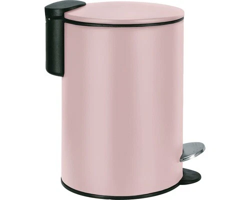 Kleine Wolke Treteimer Silence 3 l rose matt - Bild 1 von 1