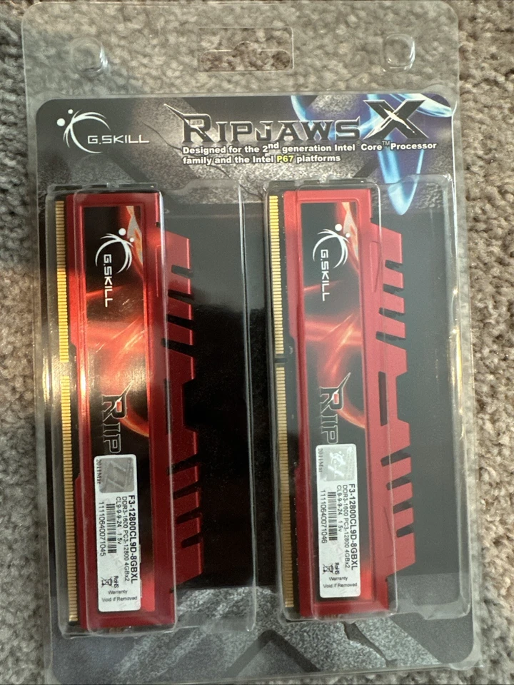 G.SKILL Ripjaws X Series 16GB (2x 4GB) DDR3-1600 PC3-12800 - Image 1 of 4