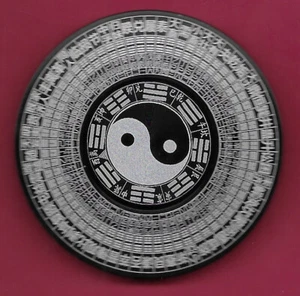 TAI CHI BAGUA LIANGYI FINGERTIP GYROSCOPE COMPASS METAL DECOMPRESSION YIN YANG - Picture 1 of 2