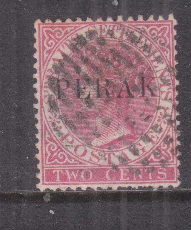 PERAK,1884 年海峡 2c。 淡玫瑰,17 码,二手 — 第 1/1 张图片