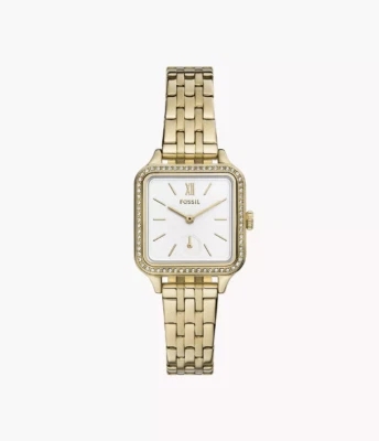 New Fossil Women's Colleen Three-Hand Gold-Tone Stainless Steel Watch MSRP: $339 - image 1 of 4